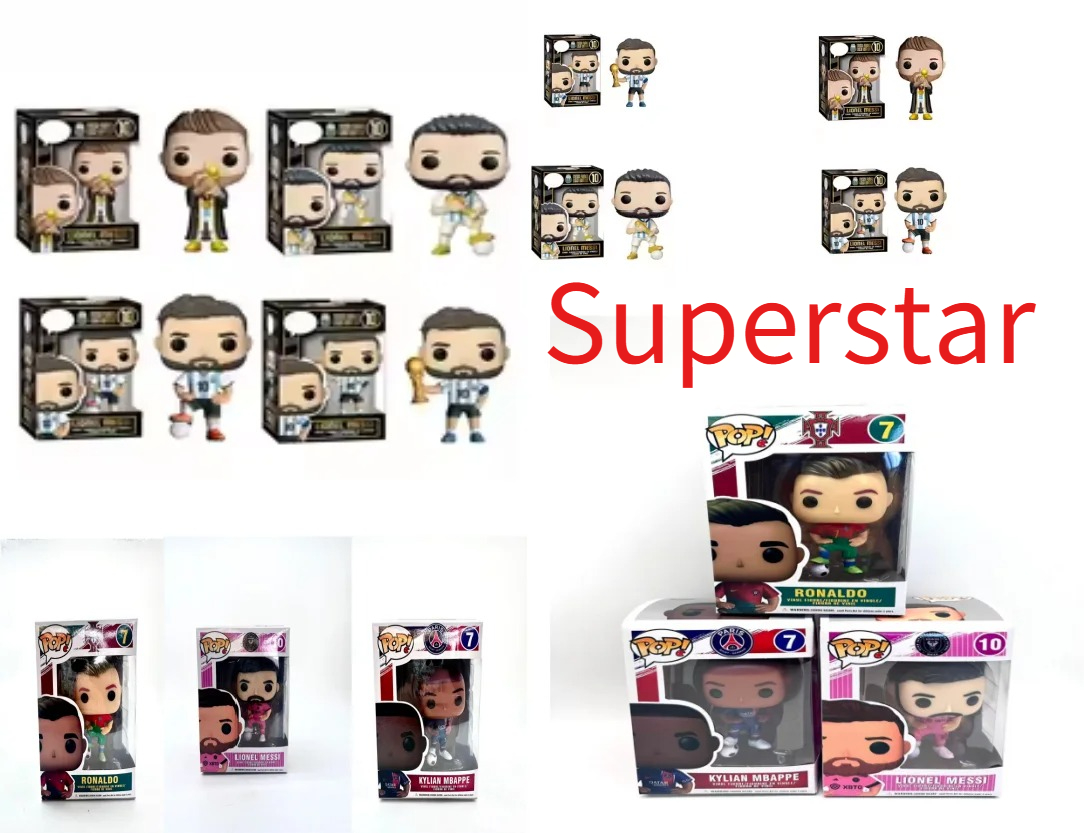 Vinyl Figure Blank - ฟิกเกอร์ POP ใหม่ปี 2026 เมสซี่, คริสเตียโน่