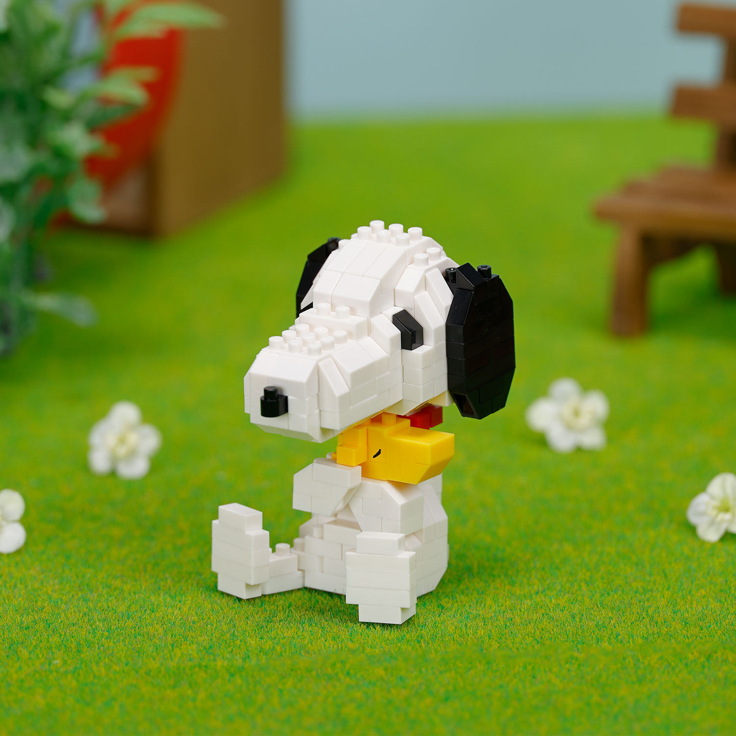 Building Block Mini - นาโนบล็อก พีนัทส์ ซีรีส์ โจ คูล ชุดตัวต่อไมโครบล็อกของแท้จากญี่ปุ่น