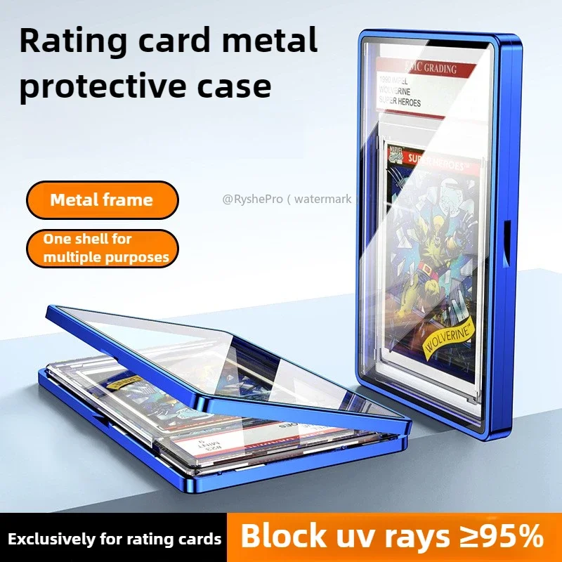 Graded Card Display - 1 PC เกรดการ์ด Slab กันชนสําหรับมาตรฐาน PSA