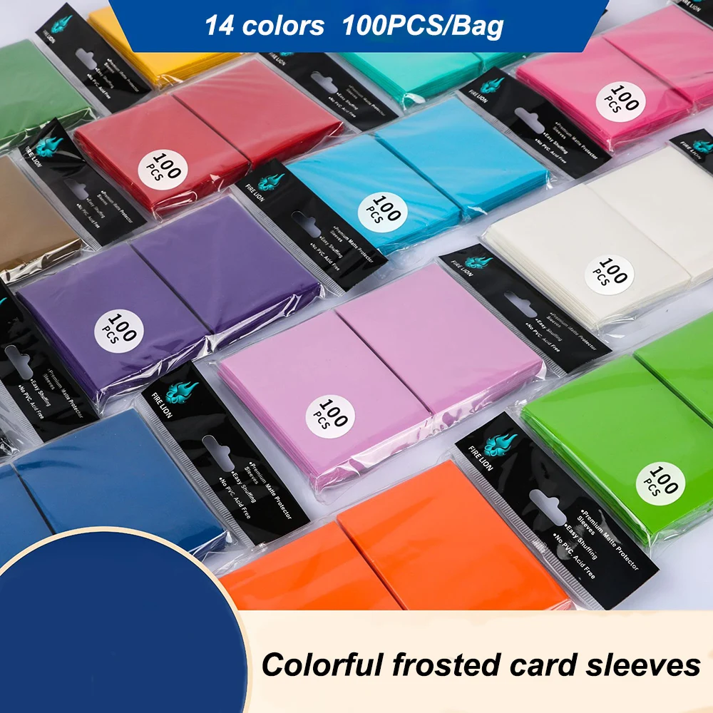 Card Penny Sleeve - 62x89 มม.100 ชิ้น/เซ็ต Solid Matte Trading