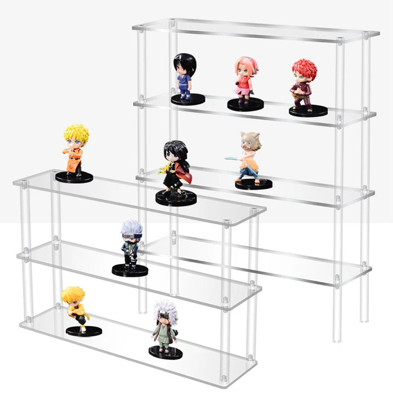 Display Risers Set - อะคริลิคใส Riser สําหรับ Funko POP Figures,