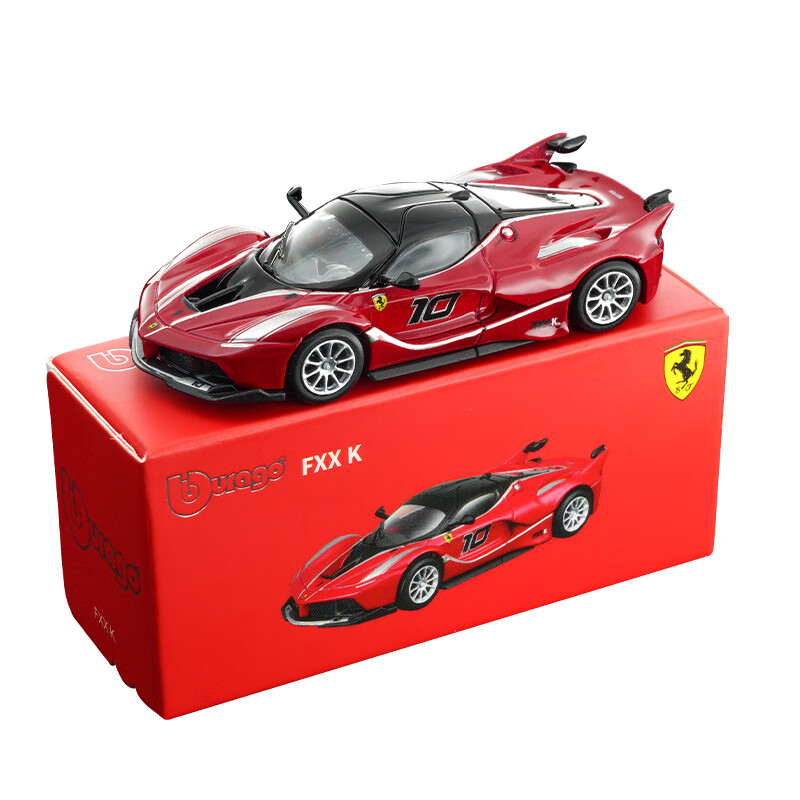 Die Cast Car 1 64 - รถโมเดล Bburago 1:64 ฟอร์เชอร์เร่ FXX K