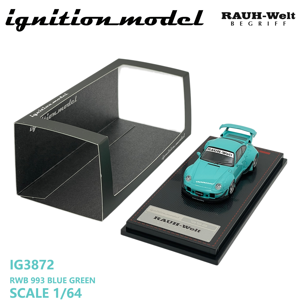 โมเดลรถ Porsche 911 RWB 993 