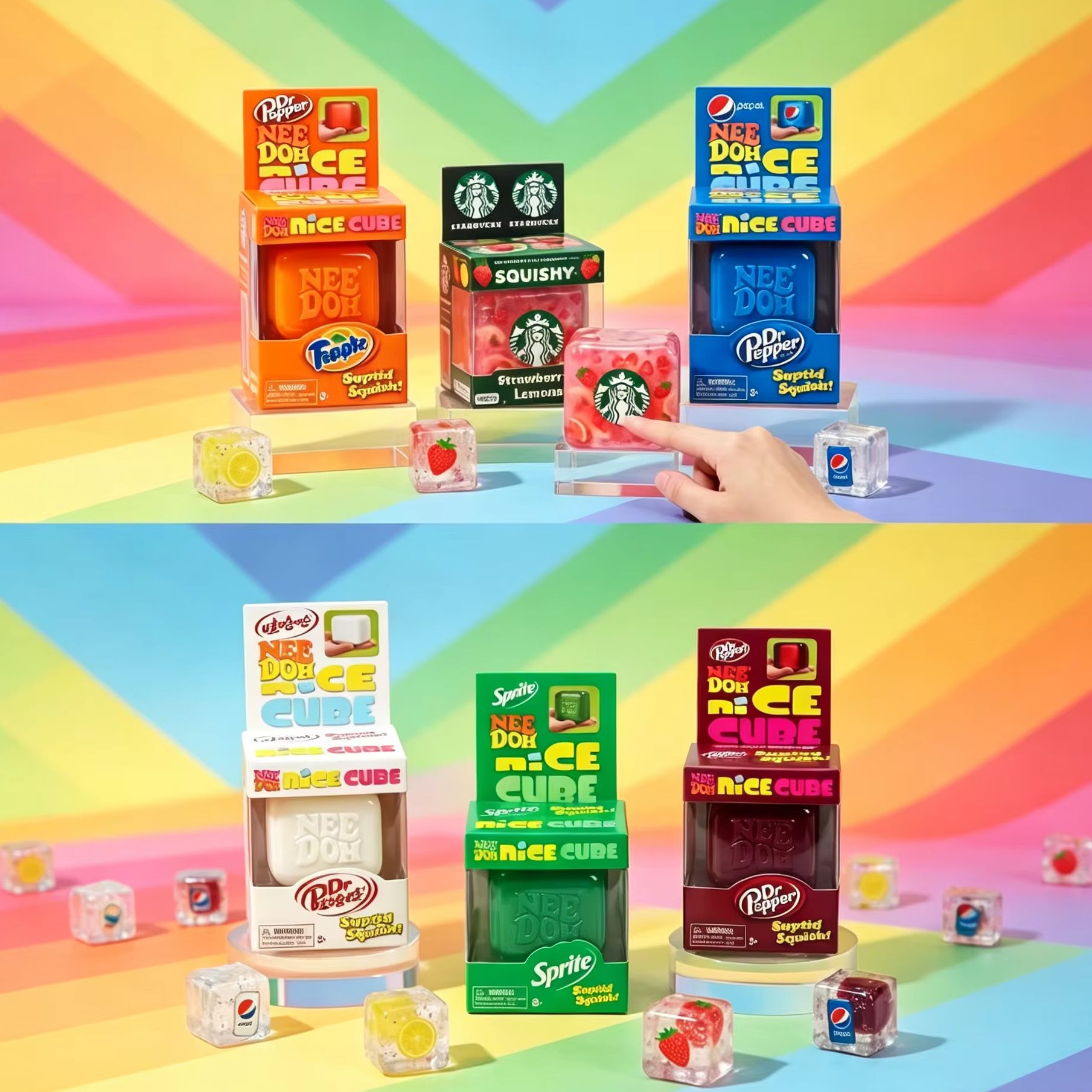 ของเล่นบีบคลายเครียด Schylling - Fidget Cube Original บทวิจารณ์และราคา
