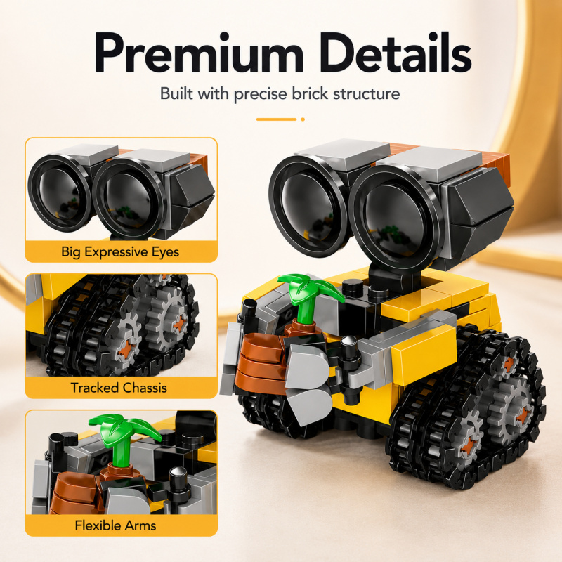 ชุดตัวต่อหุ่นยนต์ขนาดเล็ก, โมเ - Building Block Mini บทวิจารณ์และราคา