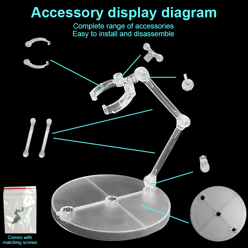 ฐานตั้งฟิกเกอร์แบบใหม่ 1 ชิ้น  - Action Figure Stand บทวิจารณ์และราคา