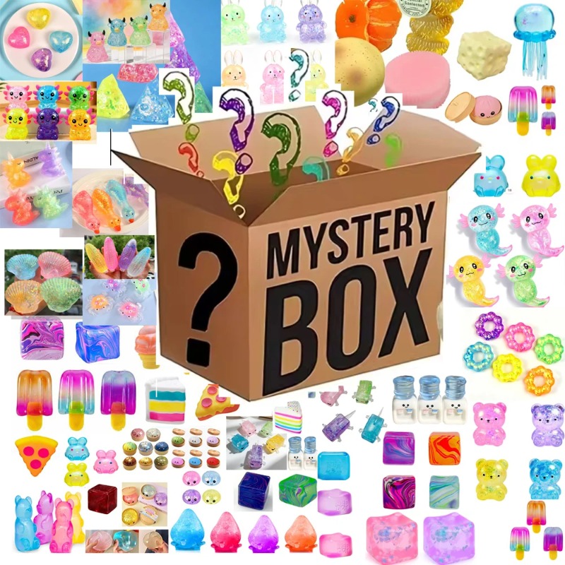 ของเล่นเซอร์ไพรส์รูปปลาหมึกแบบ - Mystery Box Blind Bag บทวิจารณ์และราคา