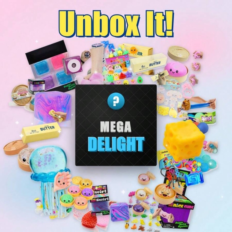 ของเล่นบีบคลายเครียดน่ารัก ชุด - Mystery Box Blind Bag บทวิจารณ์และราคา