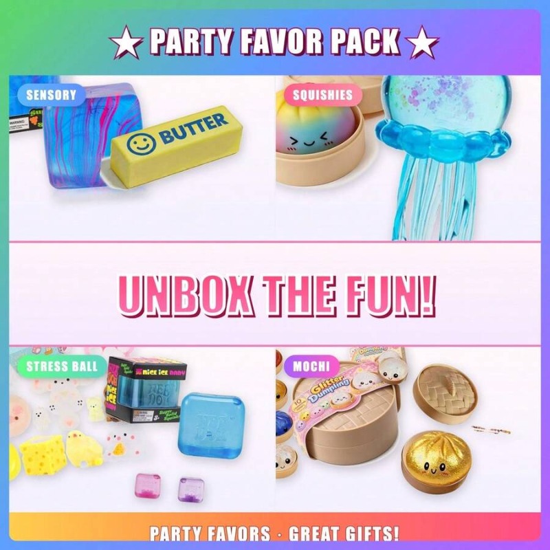 ของเล่นบีบคลายเครียดน่ารัก ชุด - Mystery Box Blind Bag บทวิจารณ์และราคา