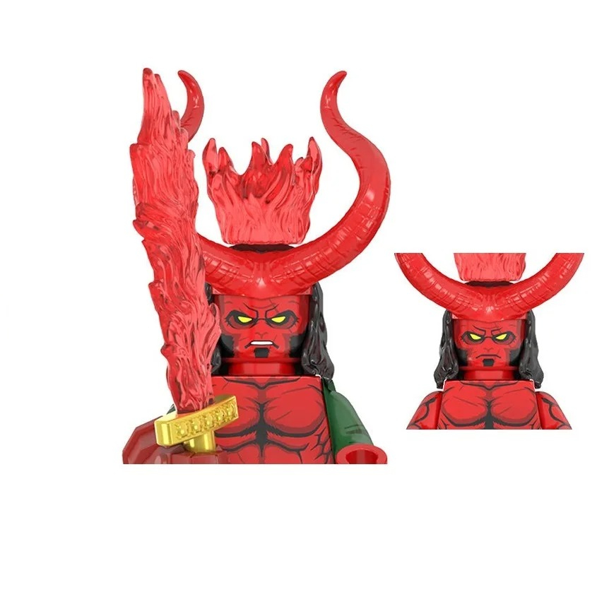 WM2422 WM2421 เฮลล์บอย ตัวต่อจ - Building Block Mini บทวิจารณ์และราคา