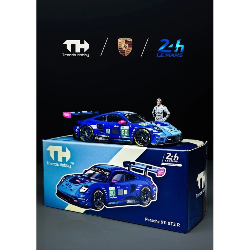 รถโมเดล Porsche 911 GT3 R LeMa - Die Cast Car 1 64 บทวิจารณ์และราคา