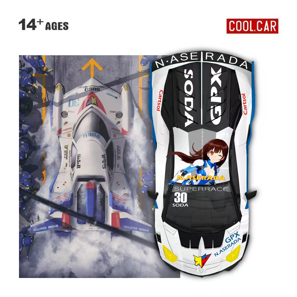 รถสุดเท่ 1:64 GTEVO Superrace  - Die Cast Car 1 64 บทวิจารณ์และราคา