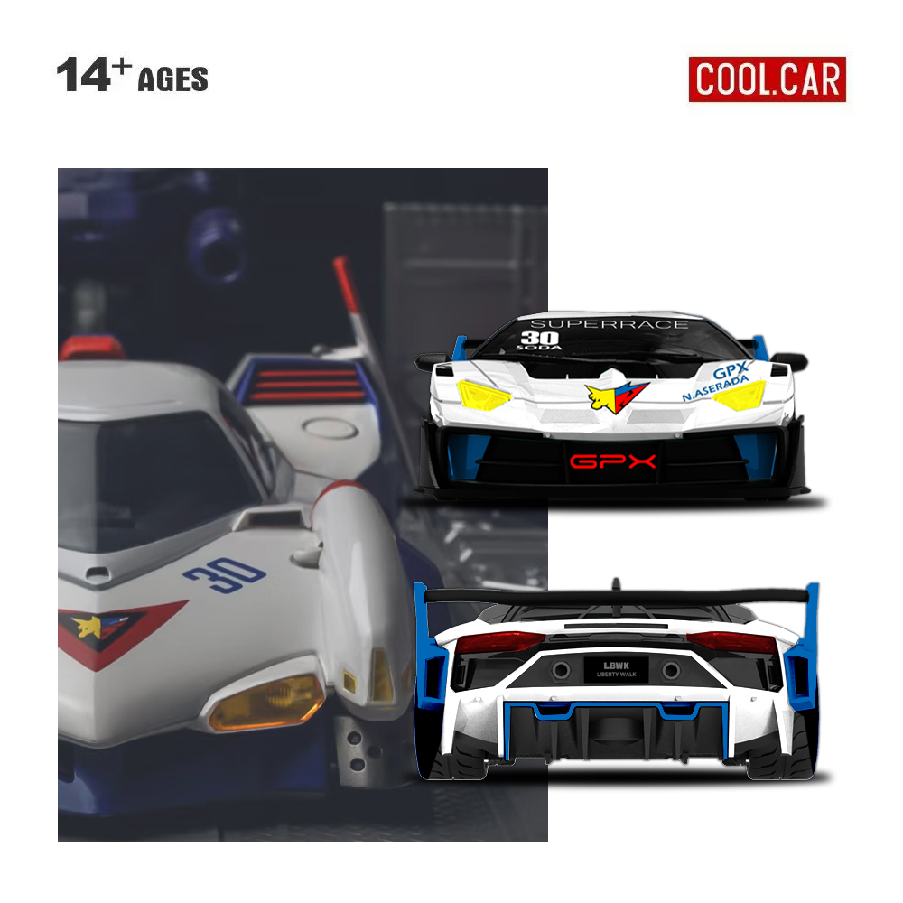 รถสุดเท่ 1:64 GTEVO Superrace  - Die Cast Car 1 64 บทวิจารณ์และราคา