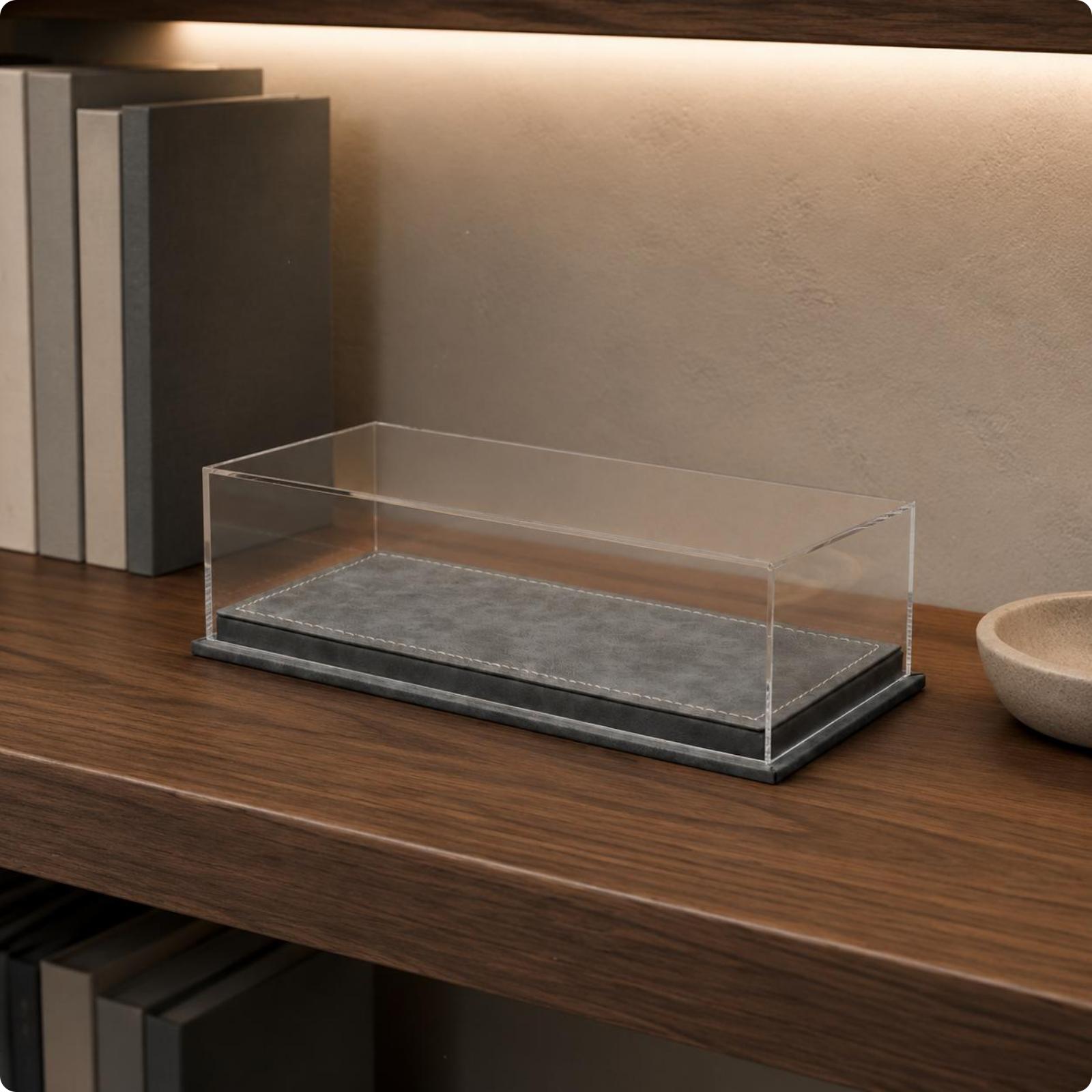 กล่องอะคริลิคกันฝุ่นสำหรับโชว์ - Display Case Acrylic บทวิจารณ์และราคา
