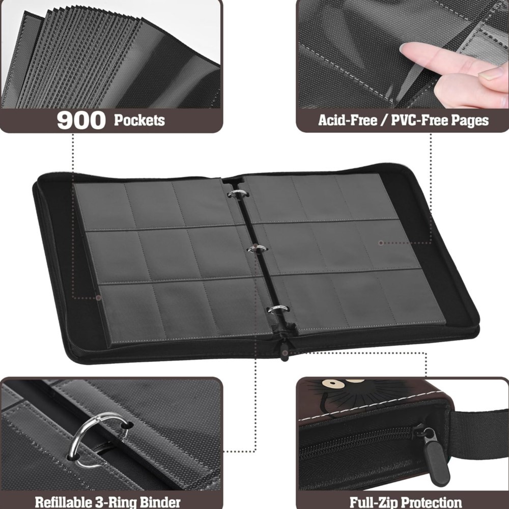 สมุดใส่การ์ด 900 ช่อง พร้อมแผ่ - Card Penny Sleeve บทวิจารณ์และราคา