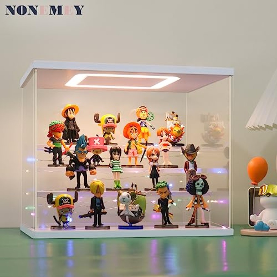 ตู้โชว์อะคริลิกใสพร้อมไฟ LED 2 - Display Case Acrylic บทวิจารณ์และราคา