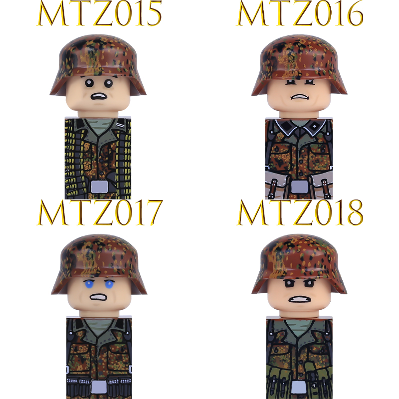 ของเล่นเด็ก ทหารเยอรมัน ชุดตัว - Lego Minifigure Holder บทวิจารณ์และราคา